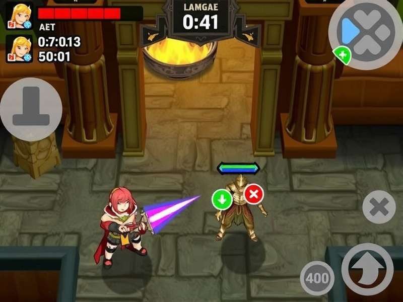 Temple Warrior Quest Combat Gameplay